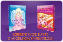 Izberite svoje karte z angelskim sporočilom