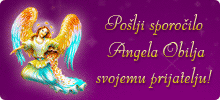 Pošlji sporočilo angela svojemu prijatelju!