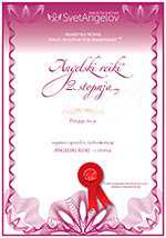 Angelski Reiki - diploma